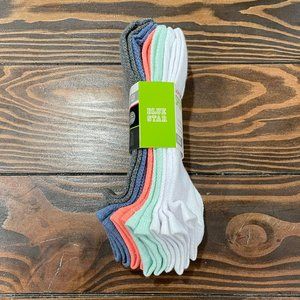 5/$20 NEW 6Pk Blue Star OS Women's Sports Socks